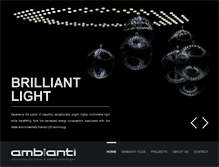 Tablet Screenshot of ambianti.com